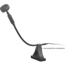 Mikrofoner Instrumentkondensor Microphone Universal Stand Clip för saxofonfiolen Clarinet Bass Cello Piano Compatible för DPA 4099 MIC