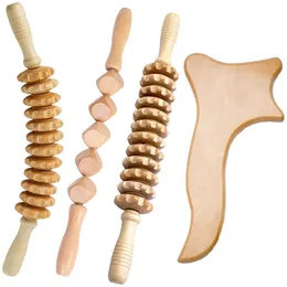 Altri articoli per massaggi Kit Maderoterapia Strumenti per la terapia del legno Strumento per il drenaggio linfatico Strumenti per il rullo di legno anticellulite Maderoterapia 230704