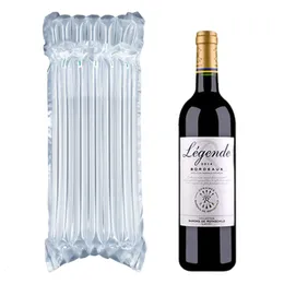 Imballaggio protettivo 12pcs Vino rosso Colonna d'aria Palloncino Imballaggio gonfiabile Latte in polvere Sacchetto protettivo Pellicola in rotolo Protezione anticaduta Olio d'oliva Air Bag 230704