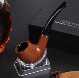 Smoking Pipes Mini-tragbares, abnehmbares, zirkulierendes Reinigungsfilter-Pfeifenset für Herren