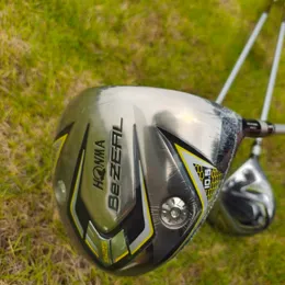 Clubes de golfe Honma Bezeal 525 Motorista Honma Be Zeal 525 Driver de golfe masculino 10,5 graus R/SR eixo flexível com tampa da cabeça