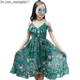 Girl's Dresses Aixinghao Girls Dress Bohemian Summer Dress For Girls Casual Girls Beach Sundress Teenage Kids Teen Clothes 6 8 10 12 Year Z230704