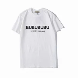 Moda Hombre Mujer Diseñadores Camisetas Camisetas Ropa Tops Hombre Casual Pecho Carta Camisa Luxurys Ropa Polos Manga Ropa Bur Camisetas Transpirable e informal