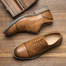 2023 nowe męskie obuwie codzienne wygodne luksusowe buty wizytowe modne buty bankietowe