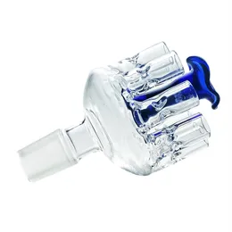 High quality glass hookah revolver bowl 8 barrel 14 and 18.8 mm joint (BL-12)