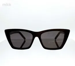 Occhiali da sole 276 Mica occhiali da sole popolari designer moda donna retrò Occhiali da vista a forma di occhio di gatto Summer Leisure stile selvaggio Protezione UV400 con custodiaHKD230704