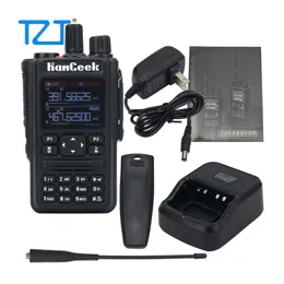 Talkie tzt hamgeek hg580 amatör walkie talkie 6band 256ch handhållare sändtagare w/ programmeringskabel