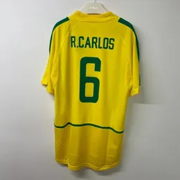 Erkek Tişörtleri 2002 Retro R. Carlos Sports T Shirt 230703