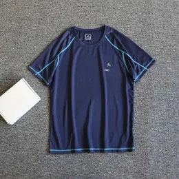 弧ジャケットTシャツデザイナーサマーメンズアークジャケットTシャツクイック乾燥戦術的な半袖ブランドファッションプルオーバーアークテックスジャケットTシャツ952