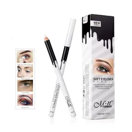 مزيج الظلال shadowliner 12pcs كحل أبيض قلم قلم رصاص عيون سريرر العيون العيون hightlighter مقاومة للماء الصباغ الشفاه الصباغ