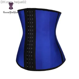 Slimming Belt Plus Size 3 Hooks 9 Steel Boned Slimming Belly Belt Waist Cincher Women Shaper Corset Latex Waist 2840# CX200724 Z230705