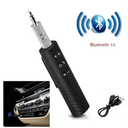 Kablosuz Bluetooth Alıcı 5.0 Adaptör Kablosuz Aux Alıcı Adaptörü Araba Müzik Audio AUX kulaklık PC Müzik MP3 Hoparlör