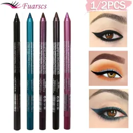 Göz Shadowliner kombinasyonu 6 renk uzun ömürlü göz kalemi kalem su geçirmez pigment yeşil kahverengi eyeliner kalem kadın makyaj kozmetik 230703