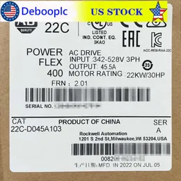 Allen-Bradley 22C-D045A103 PowerFlex 400 22 кВт 30 л.с. AC Drive 22CD045A103