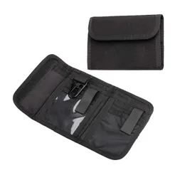 Plånböcker Taktiska plånbok Militär Portable Key Change Purse EDC Pouch Men's ID Card/Bank Cards Holder Waterproof Storage Bag