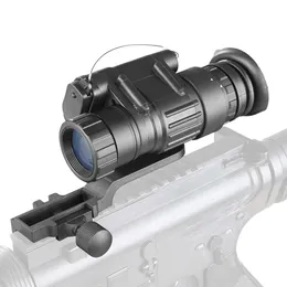 PVS14 Vision Night Vision Goggle Monocular 200M Range Infrared IR NV نطاق صيد مع مشاهد رؤية ليلية للصيد الجبل