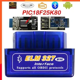 Upgrade Super Mini Elm327 Bluetooth OBD2 V1.5 Elm 327 V 1.5 OBD 2 Auto Diagnostic Scanner For Car Elm-327 OBDII Code Diagnostic-Tools