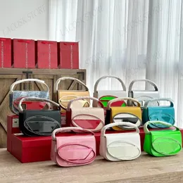 أكياس الكتف Trend Girls Fashion Handbags Hollow Out Letter Design Jingle Women Underarm Bag Bag حقيبة أعلى مع مربع
