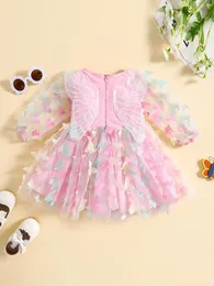 Mädchenkleider Niedliches ärmelloses Kleid mit Blumendruck für kleine Mädchen, perfekte Sommerpartys und Spielverabredungen