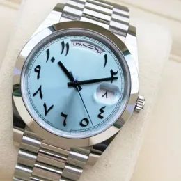 2023 klasyczne męskie męskie starożytny arabski daydate 41mm szafirowy zegarek zegarki sportowe mechanizm automatyczny mechaniczne stalowe montre de luxe Wris250d