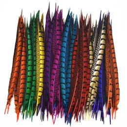 أدوات اليد الأخرى سيدة Amherst Feathant Feathers للحرف اليدوية 14-16 "35-40 سم الملونة الطبيعية ديكور ريشة ديكور ديكورز كرنفال ديكور 230704
