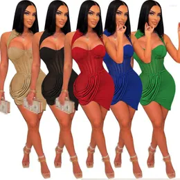 Vestidos casuales Vestidos Mujeres 2023 Summer Sexy Party Nightway For Woman Wholesale