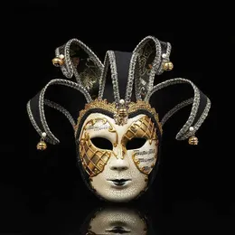 Fashion Full Face Mini maschera veneziana Masquerade Mardi Gras Halloween / Collezione di arte decorativa da parete per matrimoni L230704