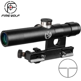 Multlcoated Lenses 3.5x Shockproof Multi-coated Svt-40 Scope Shockproof Multi-coated for Hunting Rifle Scope