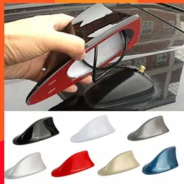 Upgrade Universal Car Roof Shark Fin Decorative Aerial Antenna Cover Sticker Base Roof Carbon Fiber Style For BMW/Honda/Toyota