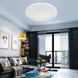 Luzes de teto LED luz ultrafina 12W 18W Mordern lâmpada simples para corredor sala de estar quarto foyer jantar