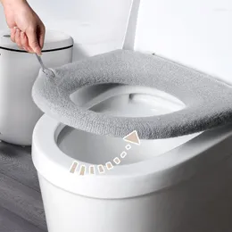 Toalettsitsöverdrag ECOCO-kudde Hushållsvattentät vinterskyddspackning fyra säsongs universell förtjockad tvättbar dyna