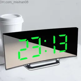 Relógios de mesa de mesa Despertador digital Relógio de mesa para quarto de crianças Decoração de casa Temperatura Função Snooze Relógio de mesa Relógio de LED Eletrônico Z230704