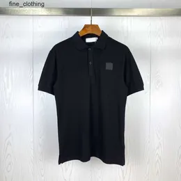 2023 Erkek Polo Gömlek Retro Marka Klasik Tişört Tişört Erkekler Tees Nakış Kısa Kollu Yaz Kavuzu Düz Renk Sandık Dekorasyonu Tops23