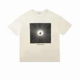 Rhude T Shirts 23Ss Männer Kurze Hohe Qualität Mode Designer Grafik T Shirt Herren Frühling Herbst Brief Drucken Ärmel RH Tees 777