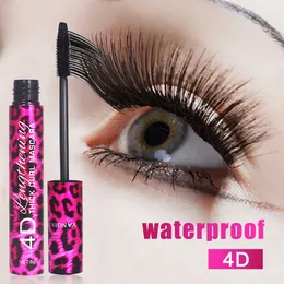 Mascara 4d Silk Fiber Lash Mascara Long Curling Mascara Makeup Ögonfrans Svart Vattenfast Fiber Mascara Ögonfransar Makeup 230703