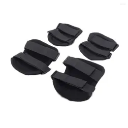 Conjunto de 2 pares de joelheiras para adultos, equipamento de proteção para cotovelo, almofada de segurança esportiva para andar de skate e ciclismo