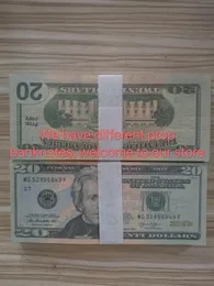 US Dollar Prop Sales Banknote Dollars Movie Hot 66 Party Fake Money Bar Collection Games 20 Gifts Xclfm