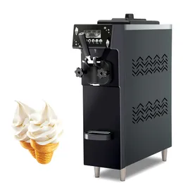 Linboss Dondurma Makinesi Ticari Icecream Yapım Makinesi Soğuk İçecek Mağazası Yumuşak Dondurma Maker Ön Soğutma Sistemi