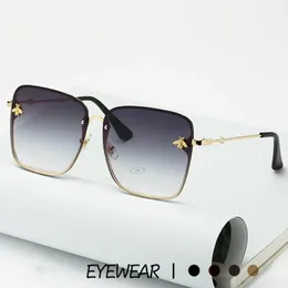 Óculos de sol masculinos designer Bee óculos de sol óculos de luxo armação de moda carta lunette óculos de sol para mulheres tons sênior moda oversized polarizado
