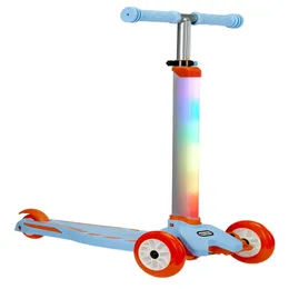 Glow Stick 3-hjulig sparkskoter med lätta mönster, åldrarna 3-7 år