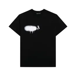 Футболки мужская футболка дизайнерская рубашка мужчина черная футболка для женской одежды мода писем одежда спрей с коротким рукавом с коротким рукавом весенний летний прилив мужчина и женщина