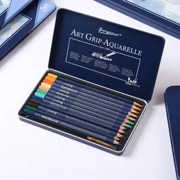 Wholesale Pencil Bags Professional Watercolor Set 123648 Coloured Pencils  Water Soluble Sketching With Brush Art Supplies For Artists 230706 From  Mu007, $11.71