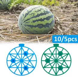 Other Garden Tools 10 5PCS Melon Cradle Support Stand Gardening Watermelon Holder Planting Plastic Stable Tray for Melons Fruits 230704