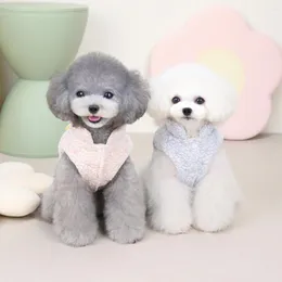 Abbigliamento per cani Gattino Giacca autunnale Chic Gilet imbottito senza maniche Vestibilità slim calda