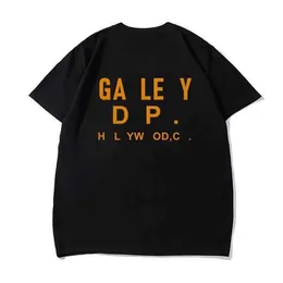 Galleryse Herr T-shirts T depts Skjortor Dam Designer T-shirts bomull Toppar Man S Fritidsskjorta Lyxiga Kläder Street Slim fit Shorts Sleeve Clothes 753