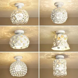 Ceiling Lights Modern Simple Crystal Lamp Porch Creative Light Luminaire Plafonnier Led For Living Room