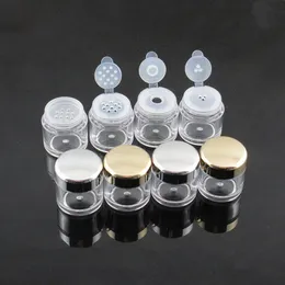 5G 느슨한 파우더 항아리 1/3/12 홀 5g, 5ML 손톱 파우더 병, 시프터, 콜버 네일 반짝이는 분말 용기 F2124 CUIRR