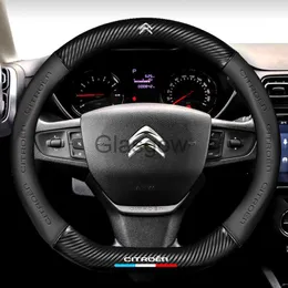 Steering Wheel Covers Car steering wheel cover is applicable to Citroen C4 C3 C5 C1 DS3 DS5 DS4 Berlingo Jumper ZX Spacetourer auto parts x0705