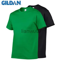 Erkek Tişörtleri Yaz Erkekler Tshirt 100 Pamuk Kaliteli Kısa Kısa Kollu Tişört Kadın Büyük Boyu Katı Spor Erkek Üstleri Tees 2pcs J230705