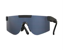 디자인 선글라스 남작 음영 편광 안경 패션 금속 오버 사이즈 프레임 금속 100% UV 미러 렌즈 선물